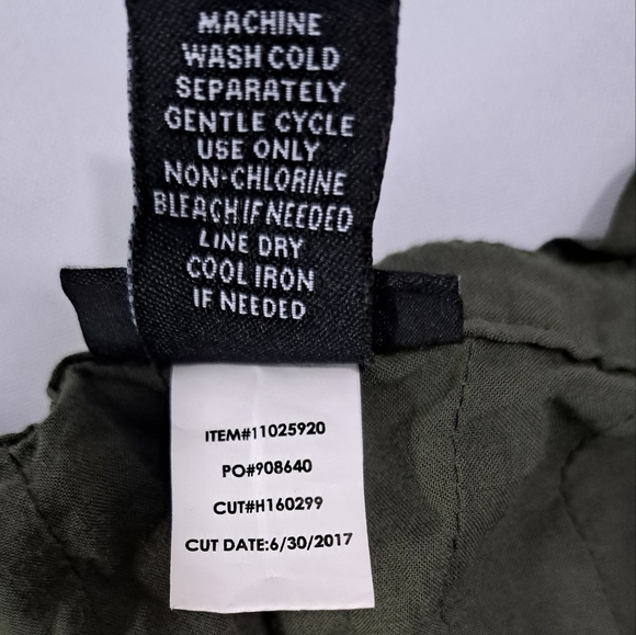 TORRID Green Challis Tie Front Top with Paisley Embroidery - Picture 14 of 14